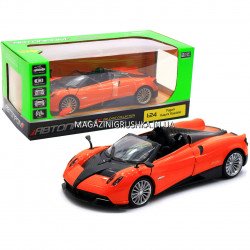 Машинка игровая автопром «Pagani Huayra Roadster», 18, свет, звук, оранжевый (68264)