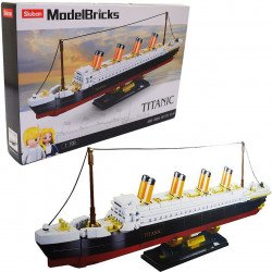 Конструктор Sluban Model Brick Титанік, 481 деталь, масштаб 1: 700 (M38-B0835)