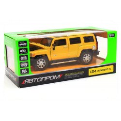 Машинка игровая автопром «Hummer H3» Жёлтый 68240A