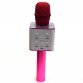 Бездротовий портативний мікрофон-колонка для караоке з чохлом Рожевий (Q7)