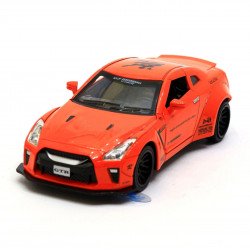 Машинка игровая автопром «Nissan GTR» Оранжевый 7862