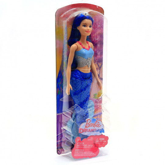 Кукла Barbie Русалочка из Дримтопии с синими волосами (FJC89)
