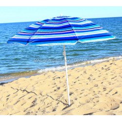 Зонт пляжний МН-0037 (діаметр - 1.8 м) - срібло, №4
