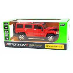 Машинка іграшкова Автопром «Hummer H3» Червоний 68240A