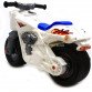 Детский Мотоцикл толокар Орион Белый 504. Популярный транспорт для детей от 2х лет
