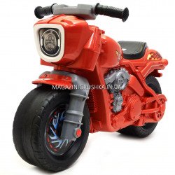 Дитячий Мотоцикл толокар Оріон Коричневий 504. Популярний транспорт для дітей від 2х років
