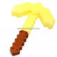 Игрушка оружие кирка Minecraft (Майнкрафт) Желтый JL 15013