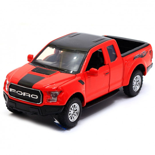 Машинка игровая Автопром «Ford F-150» Красный (7864)