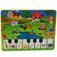 Розвиваючий дитячий навчальний планшет Limo Toy «Галасливе подвір'я» (Ферма), 25х19 см (M 3811)