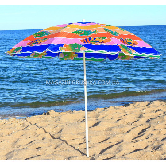 Зонт пляжний (діаметр - 1.8 м) №1 - нахил МН-0036