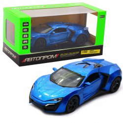 Машинка игровая автопром «Lykan Hypersport» Синяя 14 (3213)