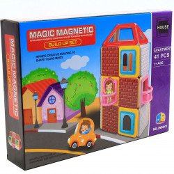 Магнітний конструктор Magic Magnetic 41 деталь (JH8813)