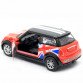 Дитяча машинка іграшкова Автопром «Mini cooper» Червона, 12х5х5 см (7743)