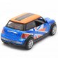 Детская машинка игровая автопром «Mini cooper» синяя, 12х5х5 (7743)