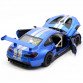 Дитяча машинка іграшкова Автопром «BMW M6 GT3» метал, 20 см, світло, звук, двері відчиняються, синя (68255B)