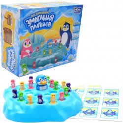 Настольная игра Fun Game «Соревнования пингвинов» (Змагання пінгвінів) 93296