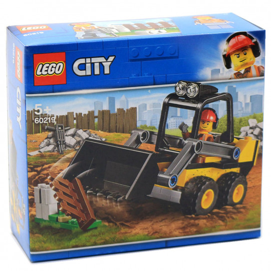 Конструктор LEGO City (Лего) Будівельний навантажувач, 88 деталей (60219)
