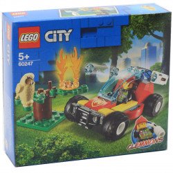 Конструктор LEGO City (Лего) Fire Лесные пожарные 84 детали (60247)