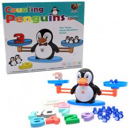 Развивающая игрушка настольная игра «Сохрани баланс» пингвины (DD1808-8)