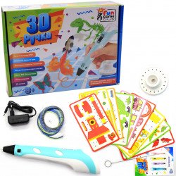 Набор для детского творчества «Fun Game» 3D ручка (3D-маркер) бирюзовый 60484