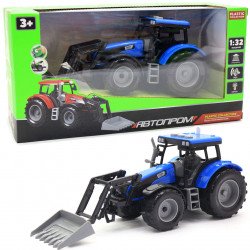 Машинка іграшкова Автопром «Трактор» Синій-1, 20 см (7924AB)