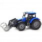 Машинка іграшкова Автопром «Трактор» Синій-2, 20 см (7924AB)