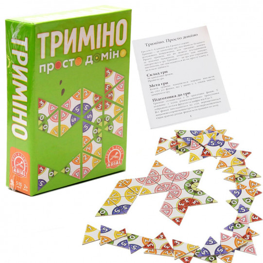 Настольная игра Arial «Тримино» (Триміно) (4820059911081)