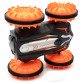Трюковая машинка на радиоуправлении Амфибия аккумулятор, ездит по воде, поворот 360, оранжевый (LH-C013)