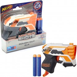 Оружие игрушечное Nerf Hasbro Н-Страйк 2x4 MicroShots Rough Cut (E1626/E0489)