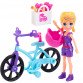 Ігровий набір Polly Pocket Модниця на колесах Пригода Поллі на велосипеді (GFP93)