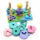 Дерев'яна іграшка Сортер Fun Game, геометричні фігури (73413)