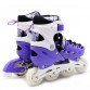 Ролики дитячі Scale sports із захистом фіолетові, розмір 31-34, метал-пластик, колеса ПУ (LF905 / Combo Scale Sports)