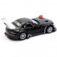 Машинка іграшкова Автопром «BMW Z4 GT3», 14 см, світло, звук, двері відчиняються, чорний (7851)
