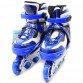 Ролики дитячі Scale Sports Сині, розмір 39-42, метал, що світяться колеса ПУ (2016811037)