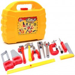 Набор инструментов для детей Tools set «Технок», 13 деталей в чемодане (5880)