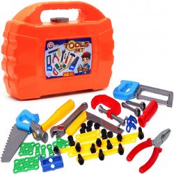 Набор инструментов для детей Tools set «Технок», 46 деталей в чемодане (4388)