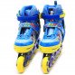Ролики детские с защитой (размер 34-38, металл, колёса ПУ) SD11013-M