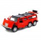 Игрушечная машинка металлическая джип «Hummer», Автопром, красный, 6*16*6, от 3 лет, (6618)