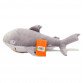 М'яка іграшка плюшева акула «Морська братва» Копиця, хутро штучний, сірий, 40 * 11 * 13 см, (00593-5)