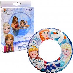 Надувний круг «Холодне серце» Intex Frozen Disney, від 3 до 6 років, d 51 см, (56201)