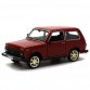 Игрушечная машинка металлическая ВАЗ Lada Niva «Автопром», красный, от 3 лет, 16*8*7, (21214)