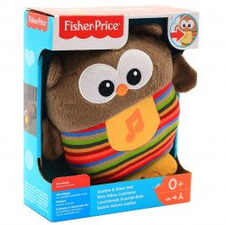 М'який музичний нічник Fisher-Price Веселий совеня 17*7*20 см (CDN55)