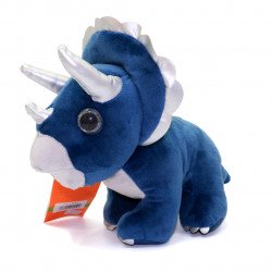 М'яка іграшка динозавр Копиця «Діно 3» Синій 24*15*30 см, (00686-3)