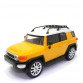 Игрушечная машинка на радиоуправлении АвтоСвіт «Toyota FJ Cruiser» джип желтый, свет, звук 30*12*13 см (AS-2201)