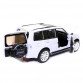 Іграшкова машинка металева «Mitsubishi Pajero 4WD Turbo» Автопром Мітсубісі, білий, 14*5*5 см, (68463)