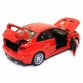 Іграшкова машинка металева «Mitsubishi Lancer Evolution» Автопром Мітсубісі, червоний, 14*5*5 см, (68463)