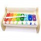Игрушечный ксилофон детский Top Bright Music Toy, деревянный, ноты, палочки 30*19*14 см (120407)