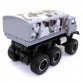 Игрушечная машинка металлическая Грузовик военный «Автосвіт» серый, свет, звук, 17*10*8 см (AS-2724)