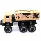 Іграшкова машинка металева військова вантажівка «Автосвіт» бежевий, світло, звук, 17*10*8 см (AS-2724)