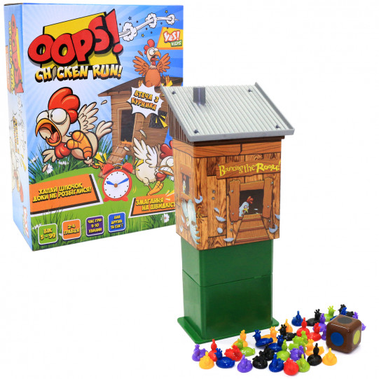 Настольная игра Yes! Kids «Oops! Побег из курятника!» 26*11*10 см (953762)